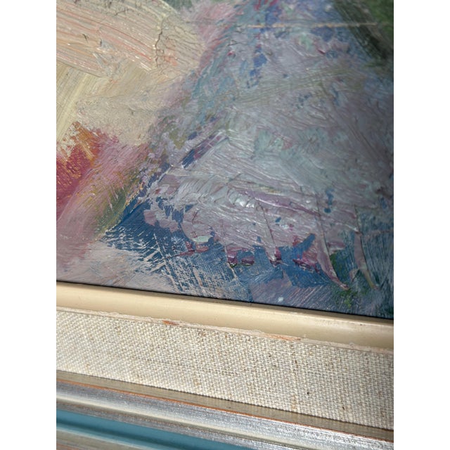 Lupin, Cubist Still Life, 1950s-1960s, Oil on Canvas, Framed For Sale - Image 14 of 18