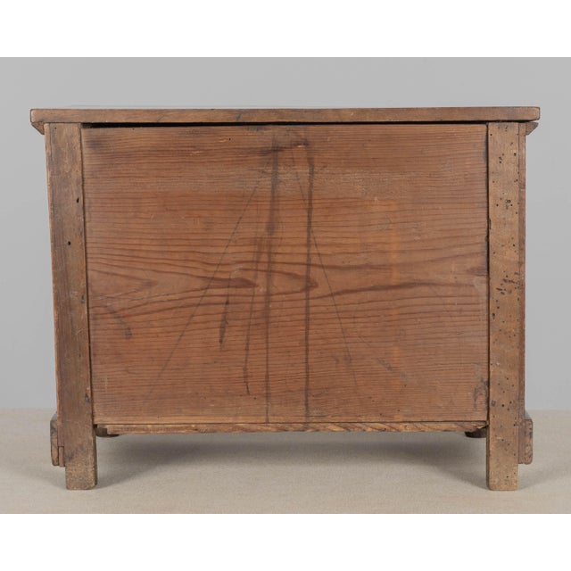 Brown 19th Century French Empire Miniature Commode, Walnut, Circa 1800-1820 For Sale - Image 8 of 9