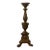 Antique 18th Century Continental Baroque Carved and Gilt Wood Altar Candlestick For Sale
