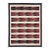 Modern Navajo-Style Handmade Wool Rug – Geometric Flatweave in Red and Beige For Sale