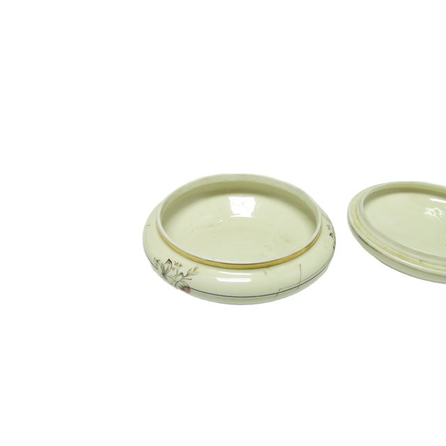 Beige Art Deco Candyer from Ćmielów, Poland, 1960s For Sale - Image 8 of 9