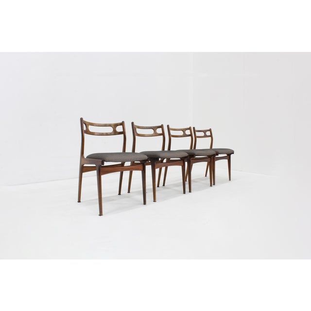 Mid-Century Danish Dining Room Chairs, 1960s, Set of 4 For Sale - Image 9 of 9