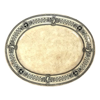 19th Century Victorian Transferware Plate from Brownhills Pottery Company For Sale