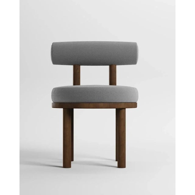 Not Yet Made - Made To Order Modern Moca Chair in Boucle and Oak by Collector Studio For Sale - Image 5 of 5