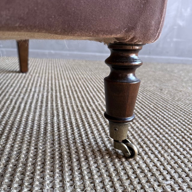 Textile Alma Napoleon Style Accent Chair in Velvet For Sale - Image 7 of 7