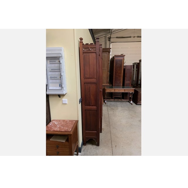 Late 19th Century Antique Neo-Gothic Display Bookcase, 1880s For Sale - Image 5 of 9