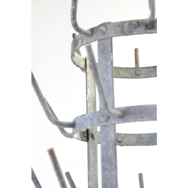Wine Cellar Accessory Bottle Drying Rack For Sale - Image 6 of 12