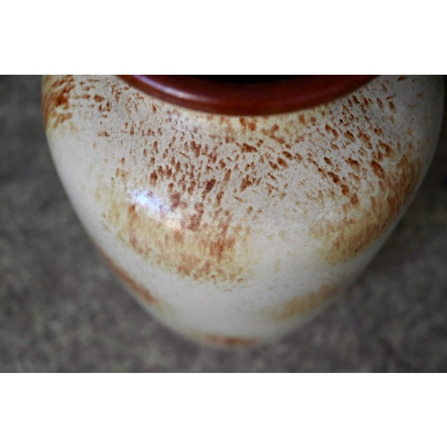Large Stoneware Ceramic Floor Vase, West Germany, 1970s For Sale - Image 4 of 10