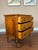 Antique French Commode Chest of Drawers Louis XVI Walnut Brass C1940 For Sale - Image 17 of 18