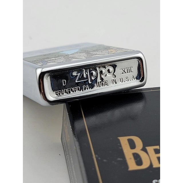 Rare 1996 Retired Beatles Abbey Road Zippo Lighter. Appears To Be Unfired W Box For Sale - Image 10 of 12