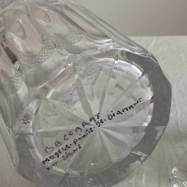 Vintage Crystal Whisky Decanter from Baccarat, 1970s For Sale - Image 6 of 7