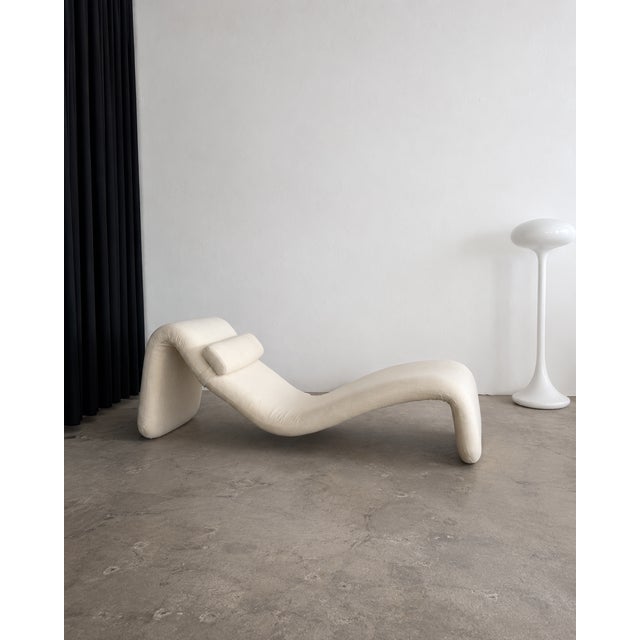 Professionally reupholstered in cream fabric excellent, like-new upholstery Original structure fully intact Minor signs of...