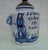 Blue Antique Delftware Ceramic Table Lamp For Sale - Image 8 of 18