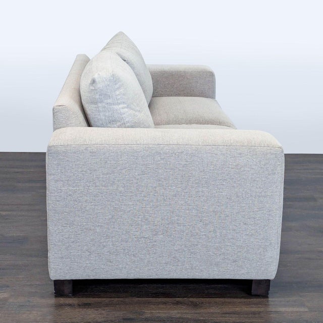 Kreiss Kreiss Como Modern Loveseat With Wide Arms For Sale - Image 4 of 9