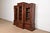 Victorian Herter Brothers Style Antique Eastlake Victorian Carved Walnut and Burl Wood Triple Bookcase Cabinet, Circa 1880s For Sale - Image 3 of 14