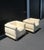Chrome Lc2 Style Modernist Chrome Armchairs Pair, Circa Late 20th Century For Sale - Image 8 of 16