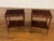 Traditional Pair of Mahogany End Tables by Leighton Hall - Showroom Samples For Sale - Image 3 of 15