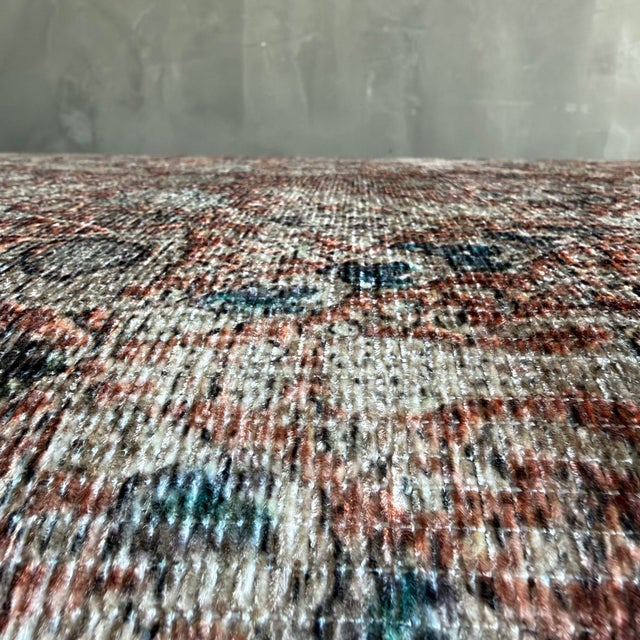 Wood Laguna Ottoman - Rug For Sale - Image 7 of 12