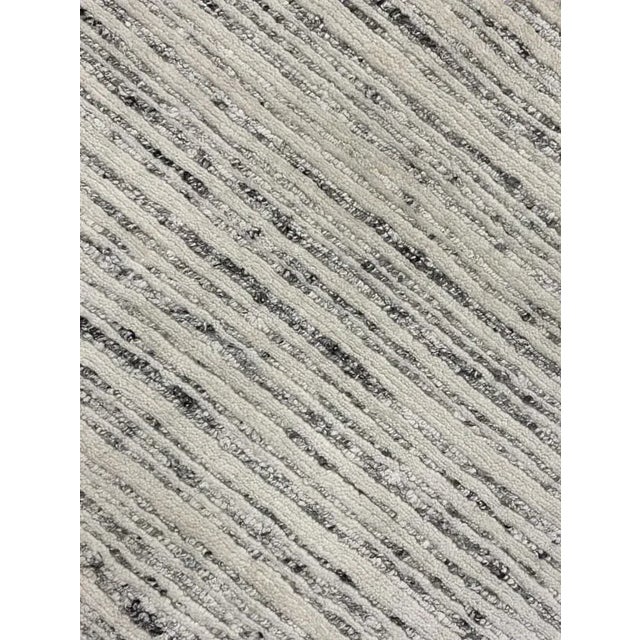 Modern Hand Knotted Modern Wool Rug. 09'03" X 12'01" For Sale - Image 3 of 4