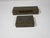 Set of 2 Kashmir India completely handmade paper mache' lacquer boxes. They are decorated all over with floral designs,...