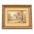 Original Artist Signed Impressionist Rural Landscape Oil on Canvas Painting of Cottage in Carved Giltwood Frame For Sale