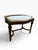 Antique Irish Carved Dressing Table Stool With Upholstered Seat For Sale - Image 4 of 10