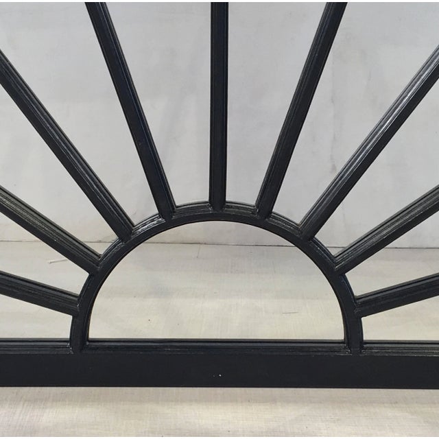 Mid 20th Century English Rectangular Black Frame Mirrors (H 48 3/4 x W 35 3/4) For Sale - Image 5 of 11