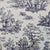 Vintage French Country Carved Walnut Toile De Jouy Upholstered Accent Chair For Sale - Image 12 of 12