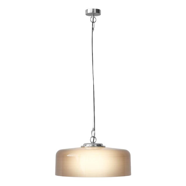 2050 Ceiling Lamp in Glass by Franco Albini and Franca Helg for Astep For Sale