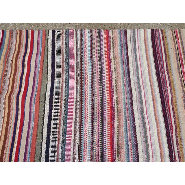 Galerie Shabab Collection Mid-20th Century Turkish Flatweave Kilim Carpet For Sale - Image 4 of 7