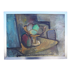 Mina Pulsifer (1899-1989) - Mid-Century Still Life - Oil on Board