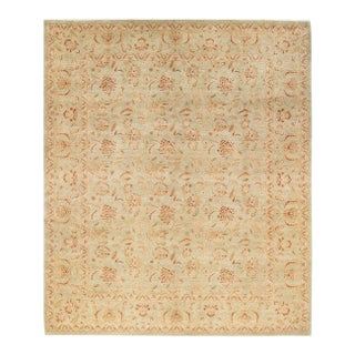 Mogul, One-of-a-Kind Handmade Area Rug - Gray, 8' 2" x 10' 1" For Sale