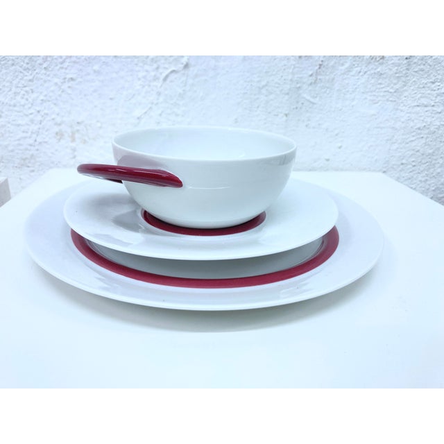 Vintage Tea Service by Mario Bellini for Rosenthal, 1980s, Set of 15 For Sale - Image 11 of 18