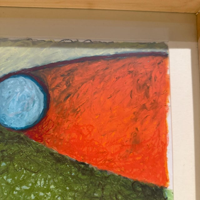 Mid 20th Century 1960s Cubist Art Form Abstract Painting Style Paul Klee For Sale - Image 5 of 7