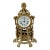Gilt Bronze Mantle Clock Made in Italy For Sale