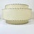 This is a gorgeous vintage Fiberglass Lamp Shade in a rare three tier style. The fiberglass tiers are a cream solid...