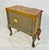 Italian Vintage Walnut Bombe Chest With Sculpted Legs For Sale - Image 13 of 18