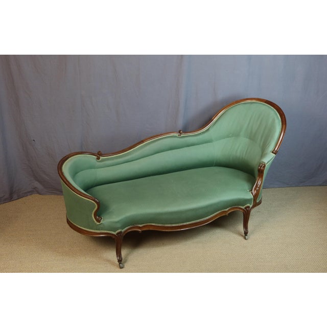19th Century Louis Philippe Chaise Lounge For Sale - Image 12 of 12