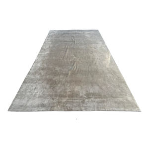 9ft X 12ft Ben Soliemani Cut Pile Silk Area Rug, Heather