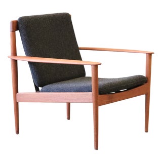 Lounge Chair by Grete Jalk for France & Søn / France & Daverkosen Denmark, 1960s For Sale