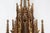 Neo-Gothic French Polychrome and Gilt Wooden Church Steeple with Niche for Saint Statue, 1800s For Sale - Image 4 of 18