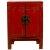 Chinese Red Lacquered Qing Dynasty Style Bedside Cabinet With Distressed Finish For Sale - Image 13 of 13