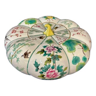 Early 20th Century Chinese Pumpkin Jar For Sale