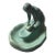 Van Briggle Pottery Vintage Ming Blue Native American Indian Girl Grinding Corn Maize For Sale