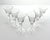 American 1950s Etched Flower Cordial Liquor Wine Glasses - Set of 6 For Sale - Image 3 of 10