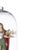 Religious Artist, Saint Cecilia of Rome, 19th Century, Terracotta Sculpture in Glass Dome For Sale - Image 4 of 6