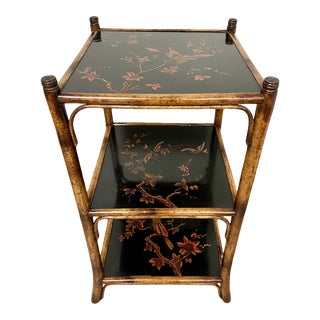 Theodore Alexander Chinoiserie Three Tier Etagere For Sale