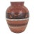 Vintage Signed Marked Navajo Bear Clay Vase Hand Painted Etched For Sale
