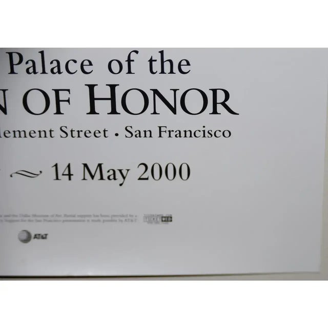 Paper Georgia O'Keeffe "The Poetry of Things" Exhibition Poster San Francisco c.2000 For Sale - Image 7 of 9