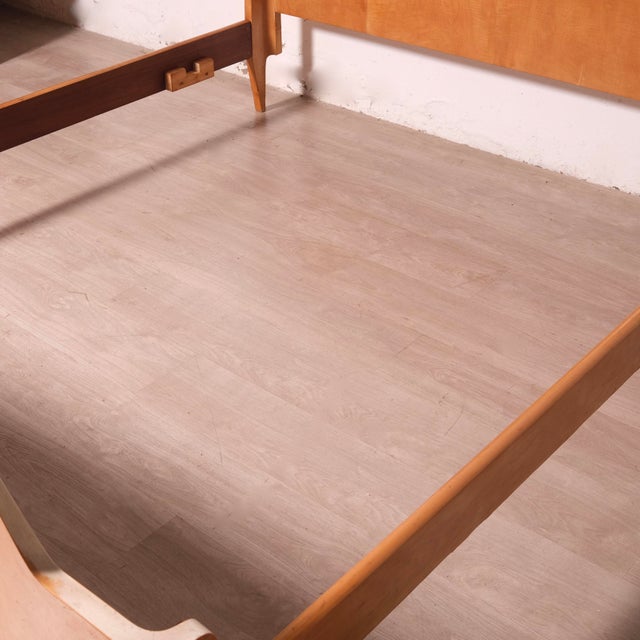 Vintage Double Bed by the Canturini Furniture Association, 1950s For Sale - Image 6 of 18